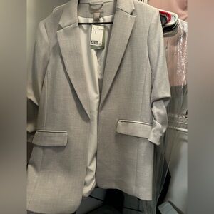Grey blazer
